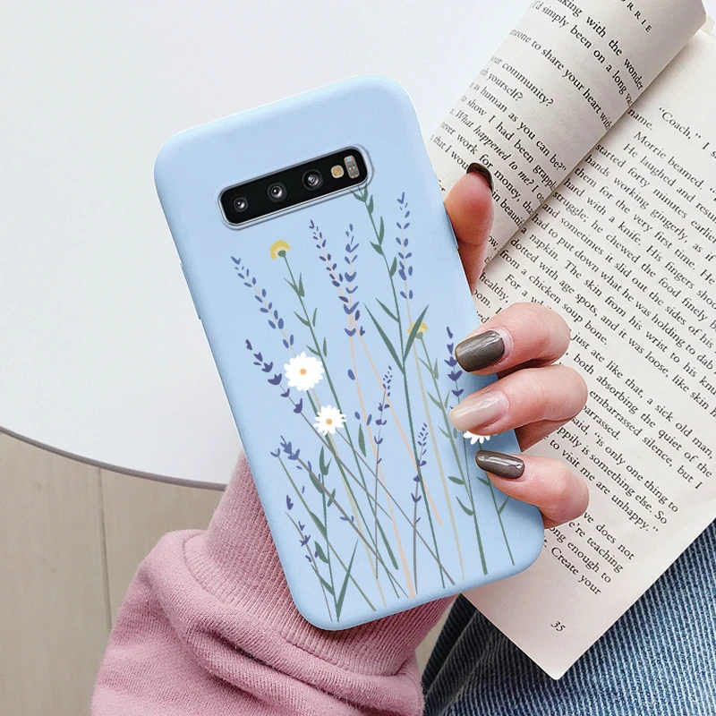 Fall Für Samsung Galaxy S10 S10 Plus S10E Telefon Abdeckung Nette Cartoon Candy Gemalt Weiche TPU Coque Für Samsung S10 s10 + S10E Funda – Detail 34