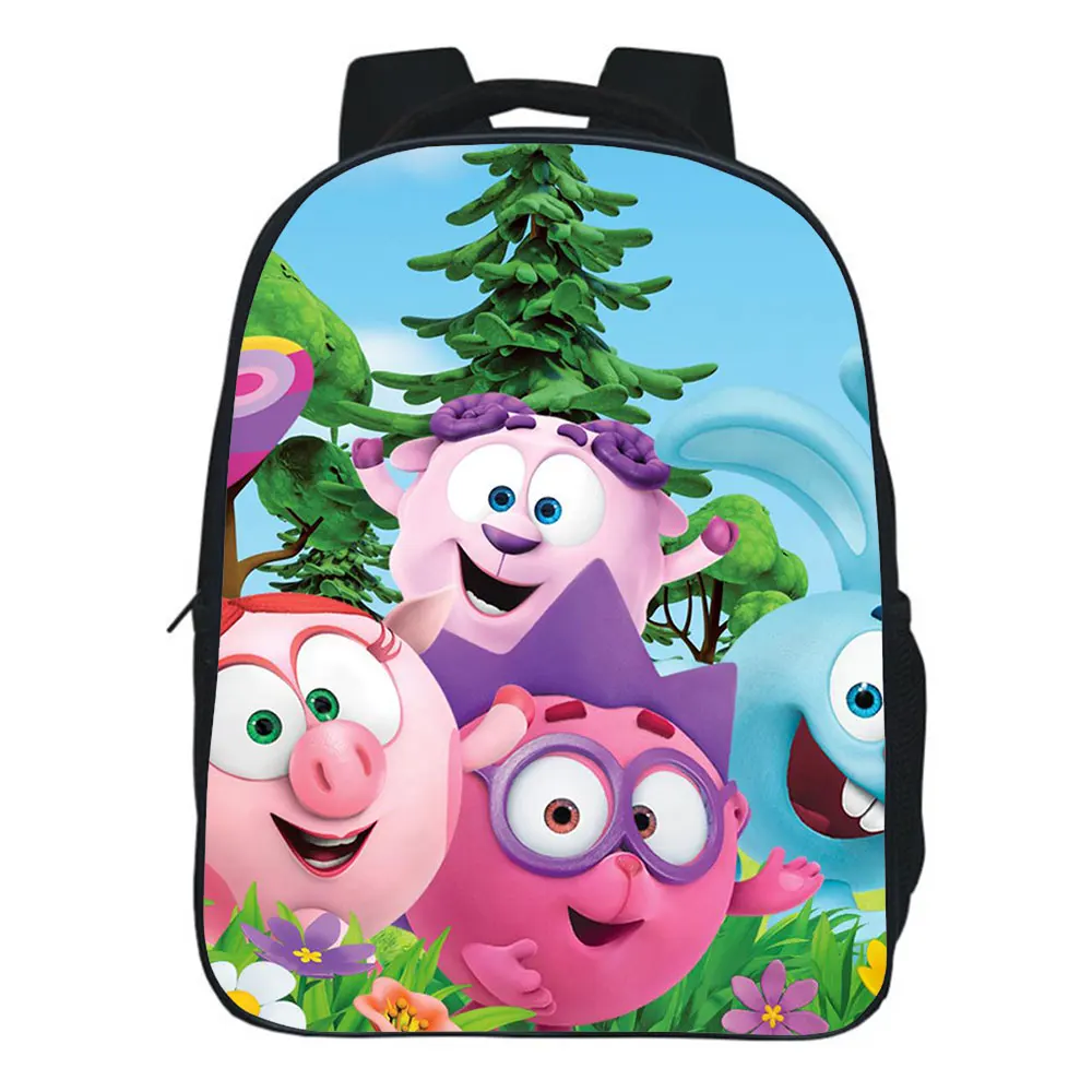 

Kikoriki Fashion Cartoon Knapsack Kids Kindergarten Bagpacks Boys Girls School Bag Daily Travel Outdoor Mochila