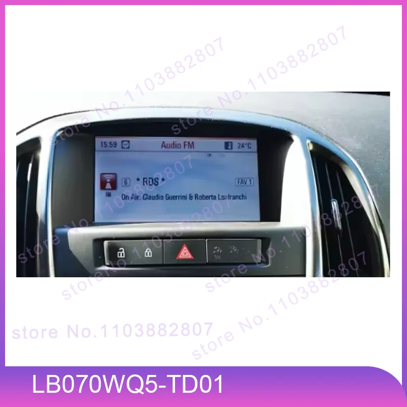 

LB070WQ5-TD01 LB070WQG(TD)(01) оригинальный 7-дюймовый для Opel Insignia Astra CD500 CD600 DVD800 радионавигация ремонт ЖК-дисплея