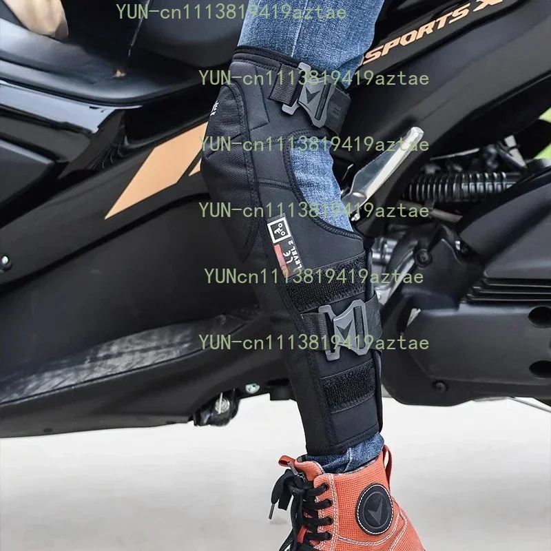 Motorcycle Knee Pads Winter Warm Waterproof Windproof Motocross Protective Gear Motorbike Riding Leg Guards MTB Knee Pads
