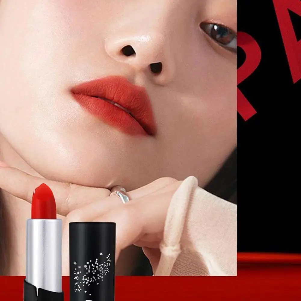 New Matte Velvet Lipstick Lip Gloss Long Lasting Non marking Red Nude Lip Makeup rossetti Liquid Waterproof Sexy Cosmetic D0D2