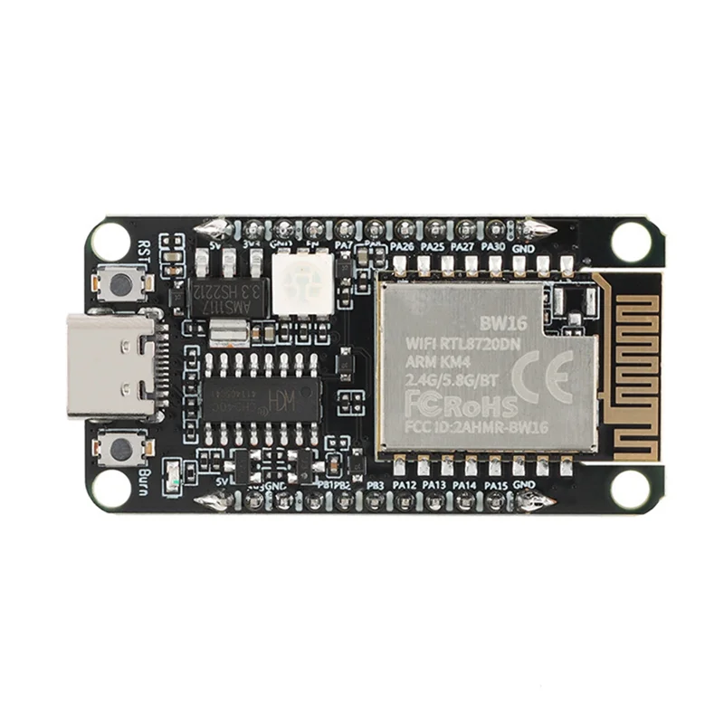 N05R BW16-Kit Development Board RTL8720DN Dual-Band Wi-Fi Low-Power Bluetooth BLE Module Type-C Interface