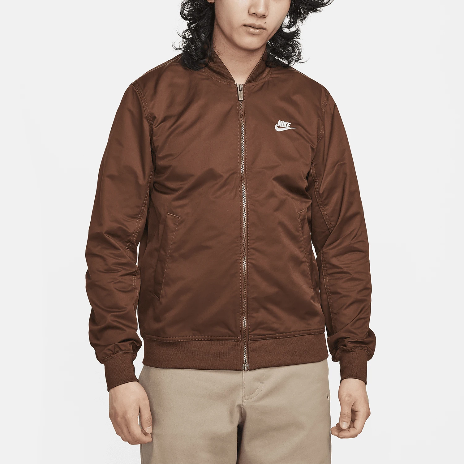 

Nike Authentic New Men's Casual Sports Loose Stand Collar Jacket DM6822-259