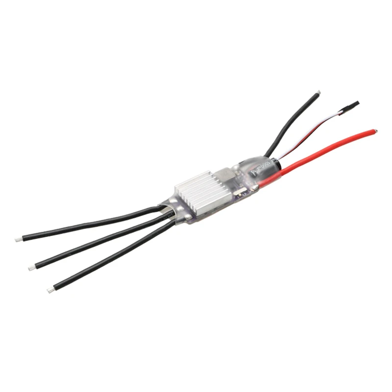 1PCS AM32 65A ESC 2-6S 32-bit Speed Regulator with 5V/6V/7.4V 5A BEC Module Welding Signal Cable Motor Lines for RC Crawler Car