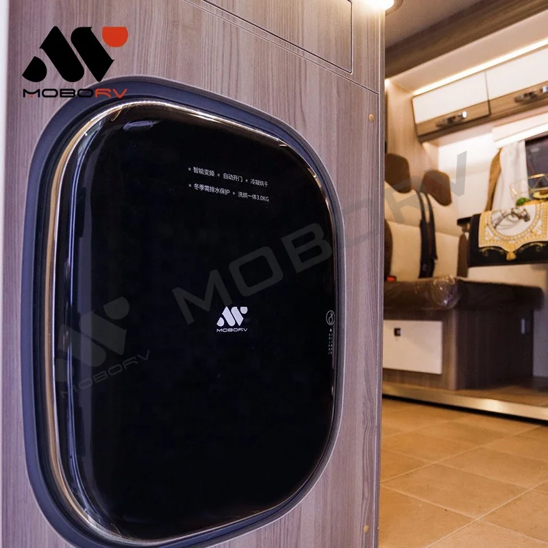

MOTORHOME PART ACCESSORIES RV APPLIANCES MOBORV AUTOMATIC FRONT LOAD MINI WALL MOUNTED WASHING MACHINE