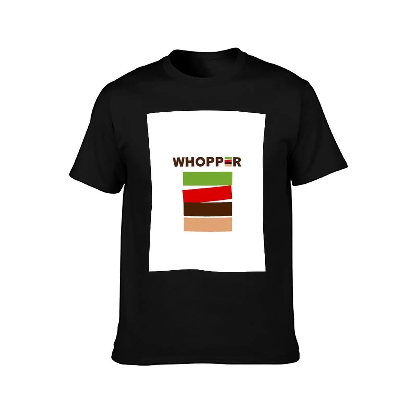 Burger King Whopper H T-Shirt rapper graphic tees valentines clothes tshirts for men