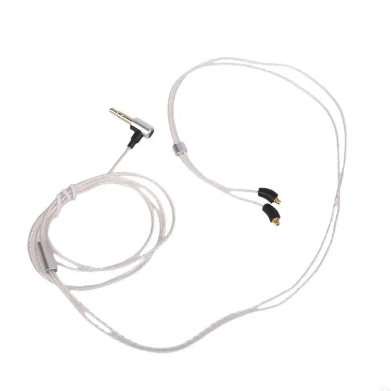 4.2ft L Bending aux cord stereoed เสียงหูฟังสำหรับการเปลี่ยน e74a