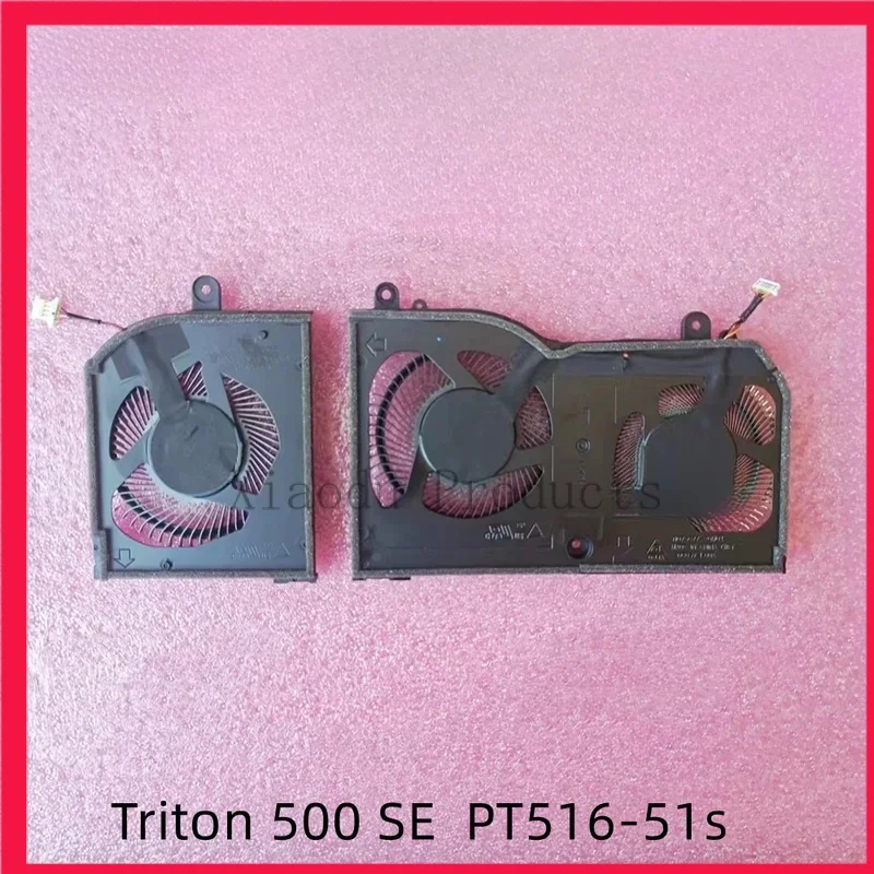 

New Original for Acer Predator Triton 500 se PT516-51s gaming laptop CPU GPU cooling fan ND75C77-20M04 dc05v 1.00a 2022 year