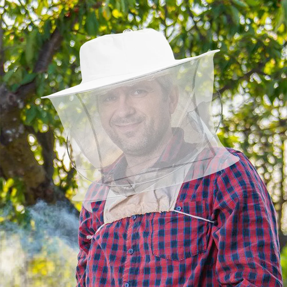 

2 Pcs Bee Keeper Hats Head Net Beekeeper Beekeeeping Beekeeping Reusable Portable