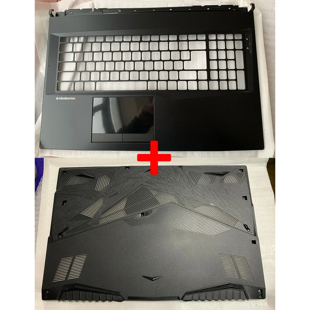 Allpersell Laptop obere untere Abdeckung für msi gl75 MS-17E2 17 e4 17 e5 17 e7 Bildschirm Rückseite Gehäuse Lünette Rahmen Handballen auflage untere Schale Scharnier abdeckung 9
