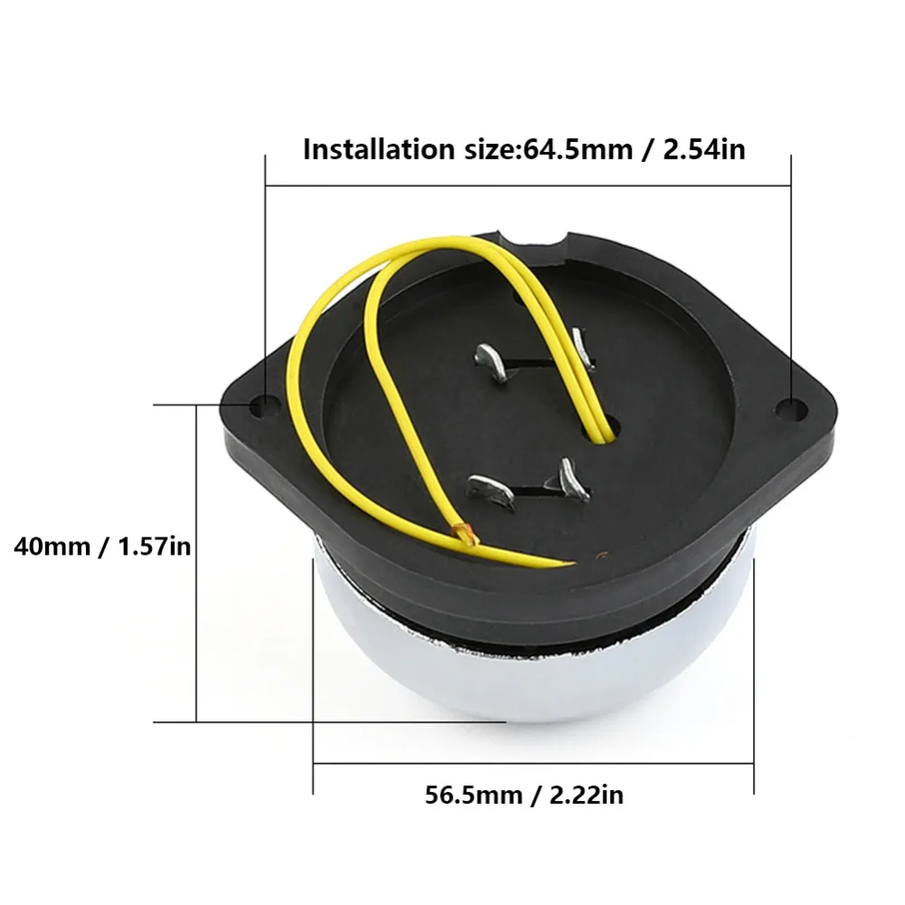 Time Signal 2 Inch Electric Bell Stainless Steel No Spark Fire Alarm Gong Inner Strike Type 220V 5W Electric Ring Factory