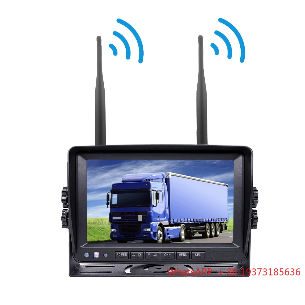 Wireless Electromagnetic Parking Sensor With Recording 4 Ways Camera surround view panoramic Wireless Parking Sensor Images