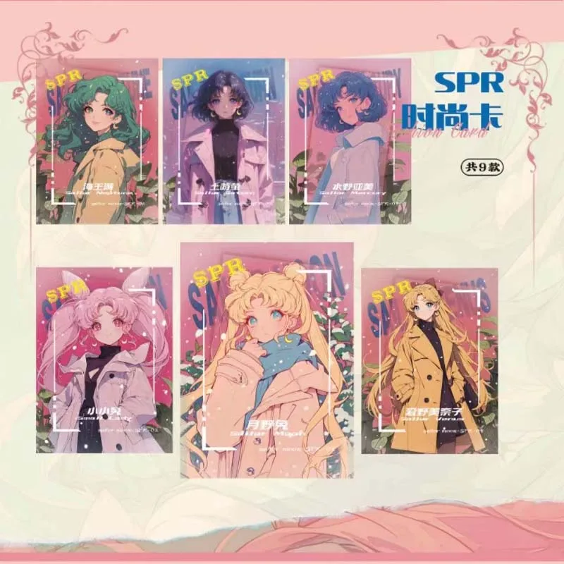 Limited Sale New Style Sailor Moons Card ACG Goddess Story SPR XR DR Fashion Aestheticism Anime Goddess Cards Collectible Gift