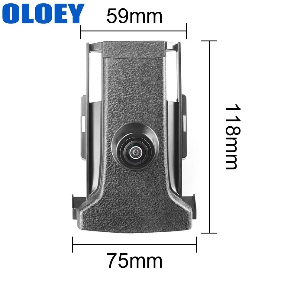 Car Front View Camera For Toyota Land Cruiser Prado 150 J150 LC150 Overbearing 2014 ~ 2018 CCD Night Vision Forward Logo Camera