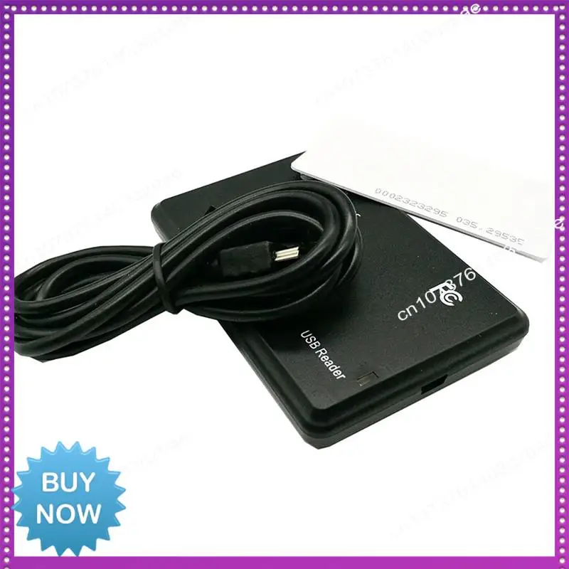 

Hot Ltem RFID Smart Card Reader With USB Port, 13.56Mhz IC Card, Contactless Sensitivity, Support Window System Linux Durable