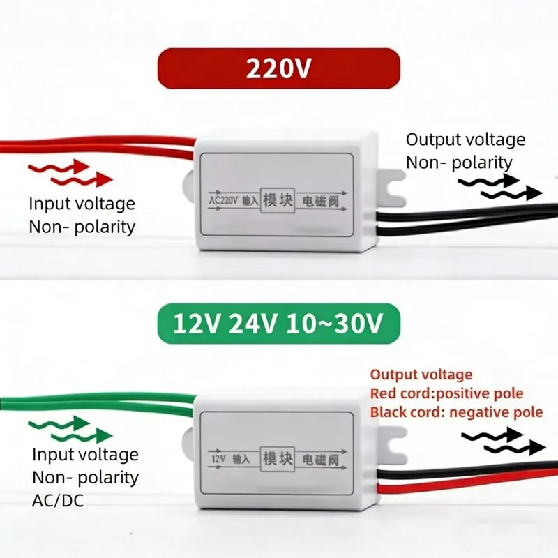 

Solenoid Valve Energy Saving Module Water Air Valve Control Energy Saver Long Time Electricity Less Heat AC220V DC24V 12V