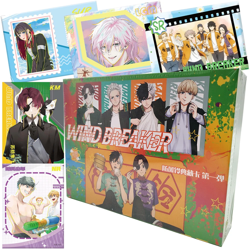 

Wind Breaker Hot Blooded Battle Anime Rare Character Card Fans Collection Exquisite Card Peripheral Festival Surprise Gifts Toys