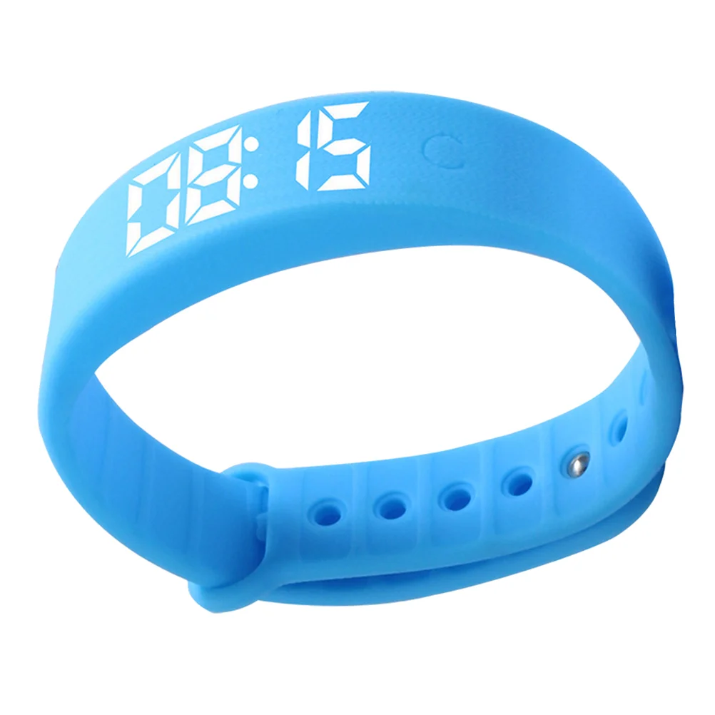 Monitoraggio della temperatura Orologio Bracciale intelligente Fascia impermeabile Fitness Toni della terra