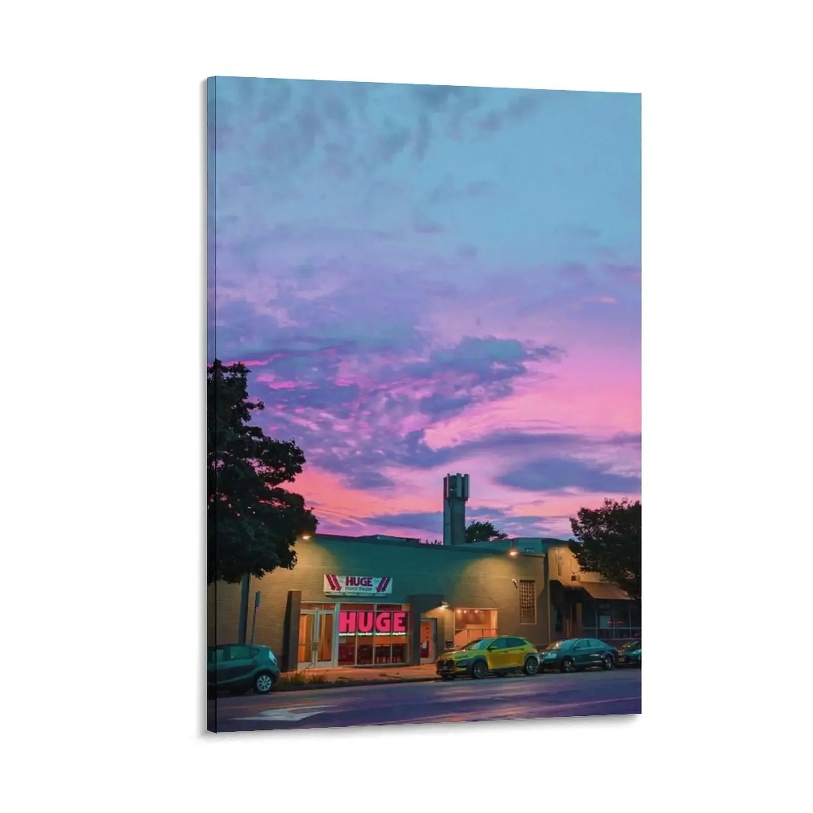 

HUGE sunset Canvas Painting decorative pictures for the room Decoration Paintings on the wall