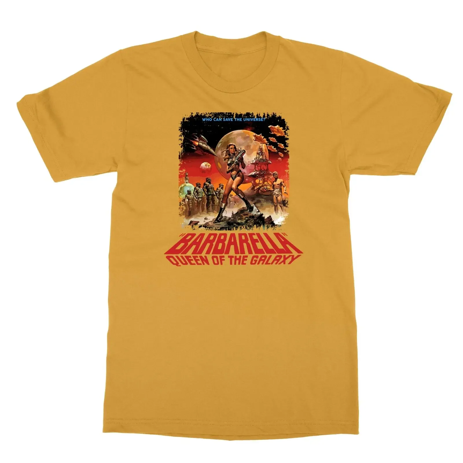 Barbarella Queen Of The Galaxy Exploitation b Movie Sexploitation Men's T-Shirt