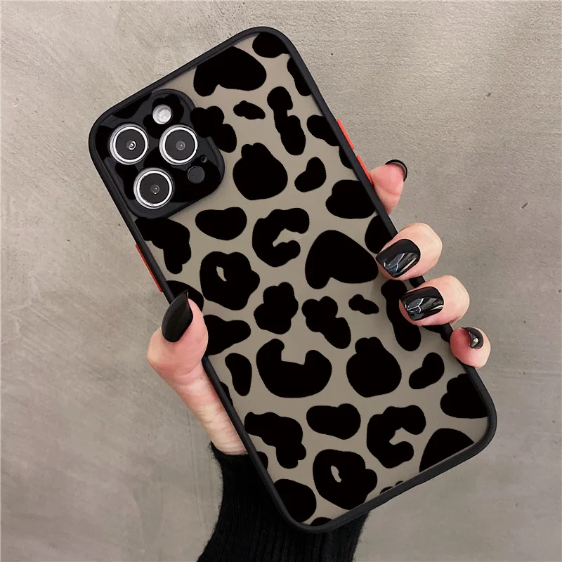 Gimfun Cartoon Zebra Phone Case for IPhone 15 13 12 11 Pro Max Mini 8 7 Plus SE 2020 X XR Xs Max Cow Shockproof Back Cover