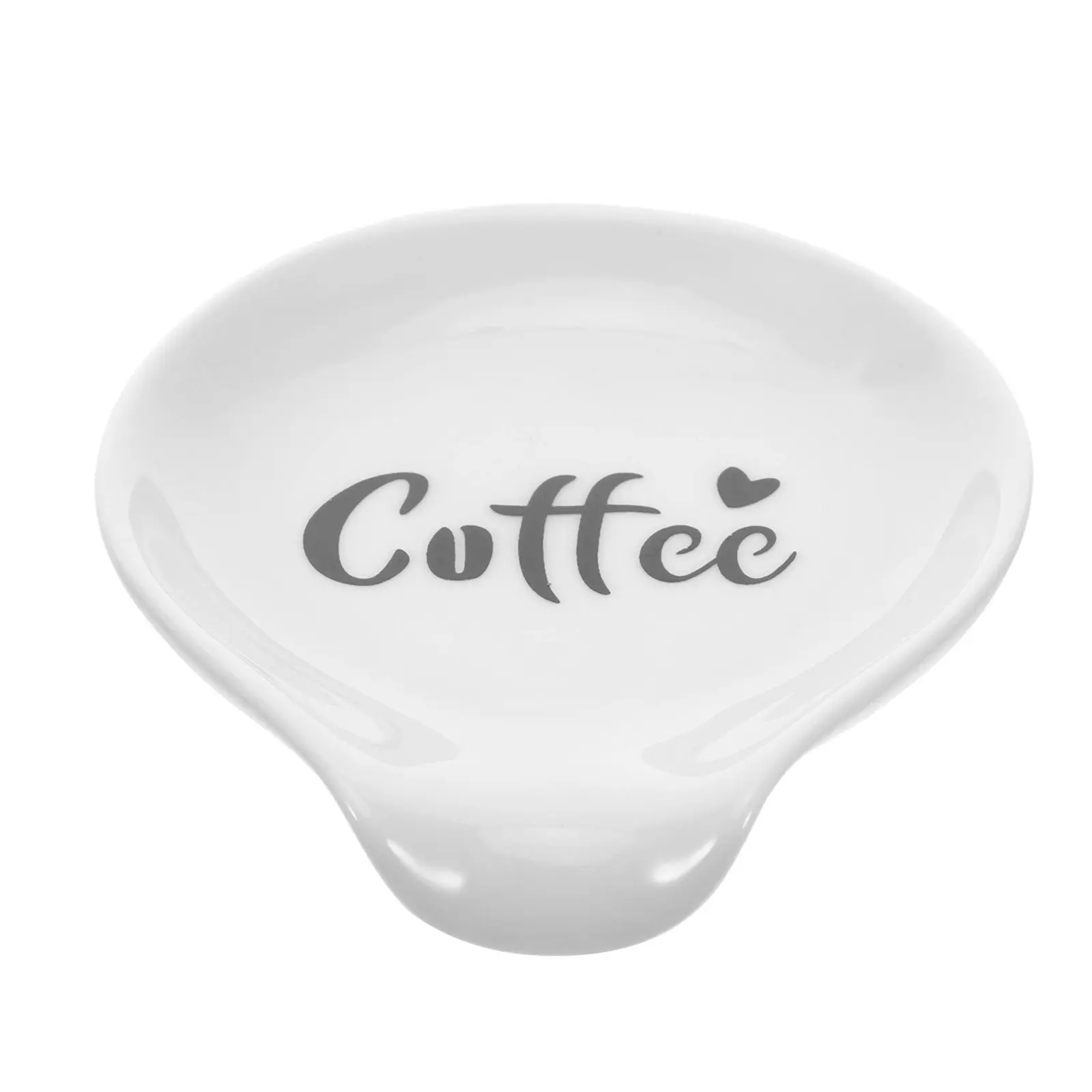Pequeño Soporte de Porcelana para Cucharas de Café, Porta Cucharas de Cerámica, Mini Soporte para Cucharitas, Soporte para Agitadores de Cocina, Accesorios para Café, Barra de Bar