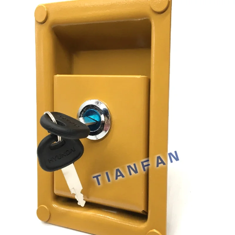 

For Hyundai R150/200/215/225/305-5-7-9 Side Door Lock Hydraulic Pump Side Door Lock Excavator Accessories