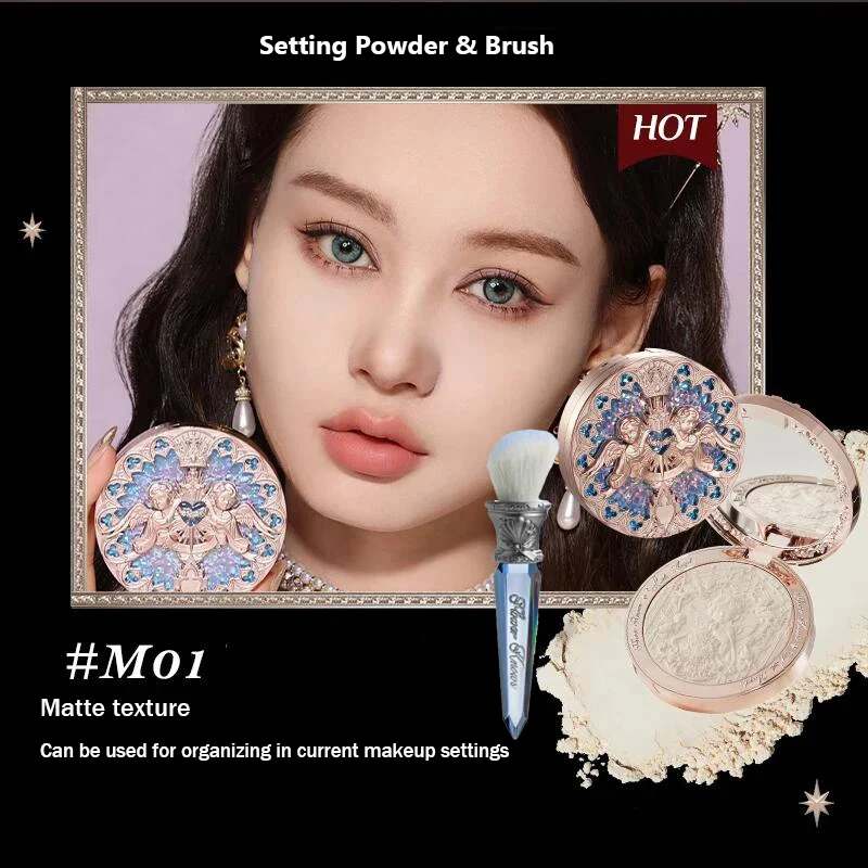 The Flower Knows Little Angel Collection Relief Highlight Gesichtspuder iluminador Makeup Contour Highlighter Palette 8g/0,3Fl.oz