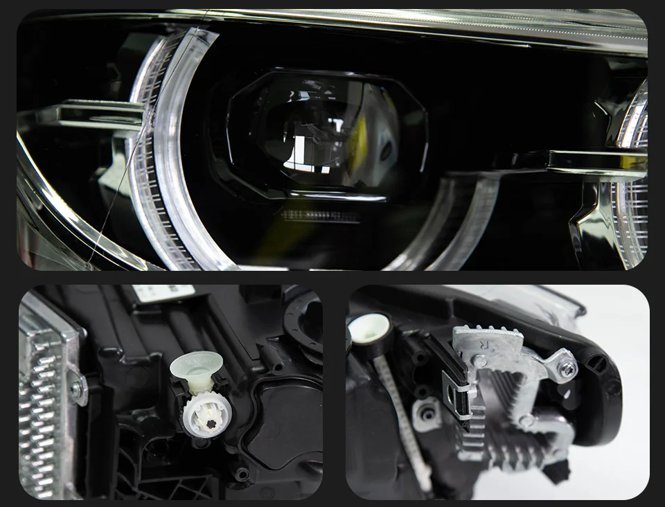 AKD Car Lights for BMW F30 LED Headlight Projector Lens 2012-2019 F31 F35 3 Series 320i 325i DRL AngelEye Automotive Accessories