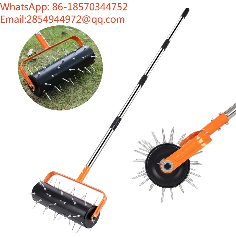 Rolling Lawn Puncher, Aerator, Scarifier, Garden Tools