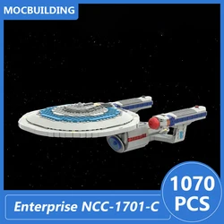 Enterprise NCC-1701-C Model Moc Building Blocks Diy Assemble Bricks Space Educational Creative Collection Toys Gifts 1070PCS