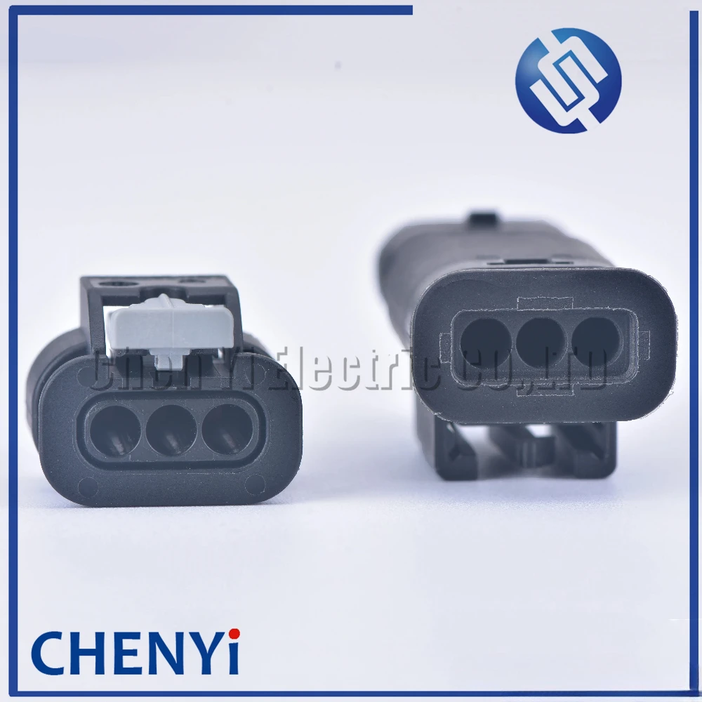 3 Pin Auto Waterproof Connector Reversing radar camshaft position sensor solenoid valve plug 4F0973703 4F0 973 703 1-1718644-1