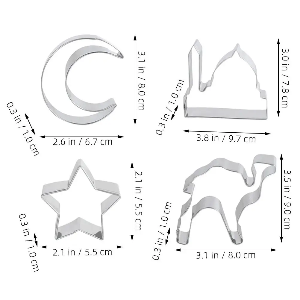 Set di 1 Tagliabiscotti in Acc - Kitchen Baking Supplies recensione e prezzo