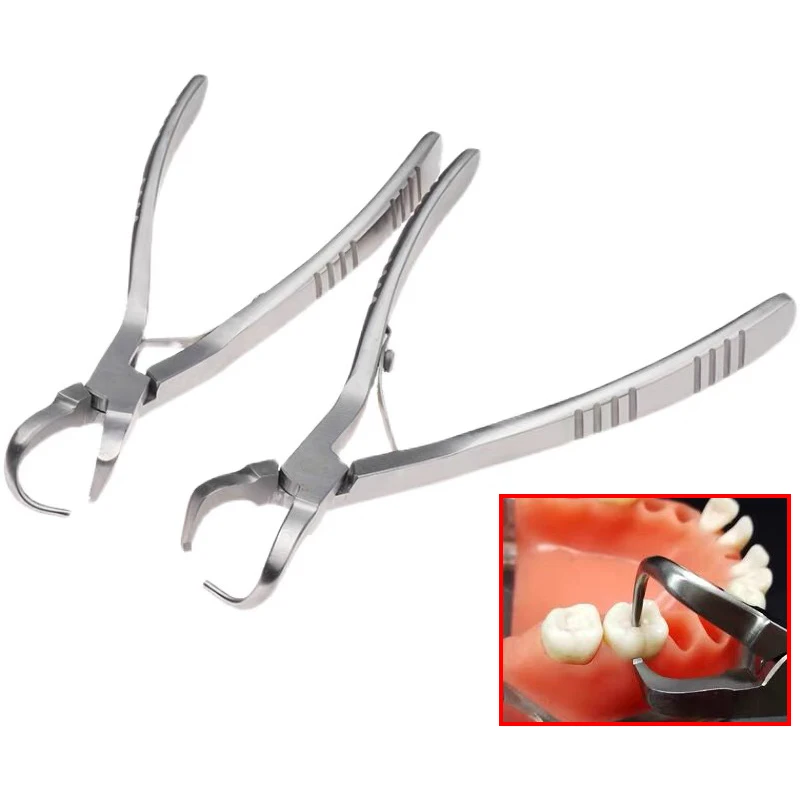 

Dental Crown Extractor Plier Teeth Extraction Forcep Tooth Remover Extractor Forceps Dental Surgical Tools