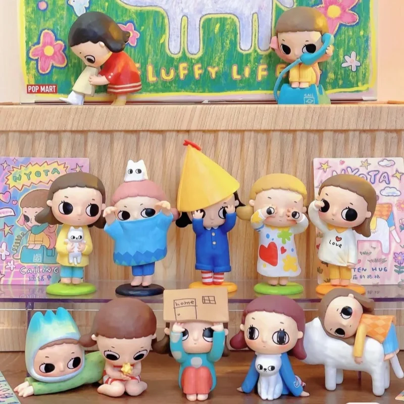 

Nyotas Flauschige Life Series Blind Box Toys Guess Bag Mystery Box Mistery Caixa Action Figure Surpresa Model Birthday Gift