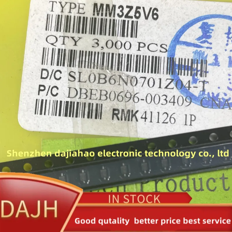 

20 шт./лот MM3Z5V6 MM 3Z5V6 экранная печать 1p пластырь SOD-323 Диод Зенера