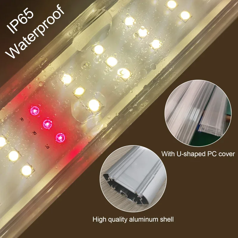 1000w led grow light uv ir led light 720w greenhouse lighting bar controller for blooms and vegs