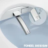 FOHEEL-Couvercle de toilette intelligent en forme de D, siège à ouverture automatique 6