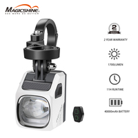 Magicshine EVO1700 Bike Lights With Cut-off Line Beam,USB-C Rechargeable Bike Headlight, IPX 6 Waterproof Bike Front Light