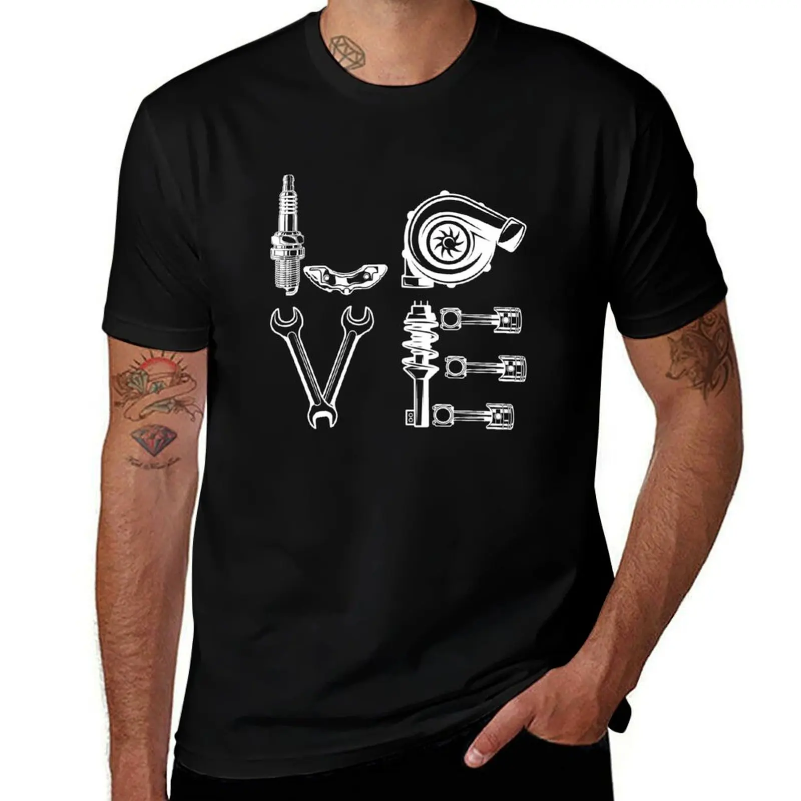 

LOVE Car Parts, iRacing, Funny Car Lovers Gift, Car Enthusiast, Mechanic, Guy Gift, Enthusiast T-Shirt