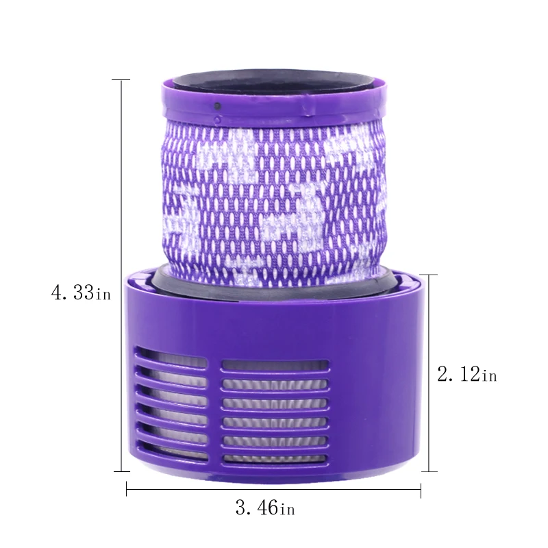For Dyson V10 Accessories Dyson Filters SV12 Cyclone Cordless Vacuum Cleaner Washable Replacement Post-Filter Spare Parts