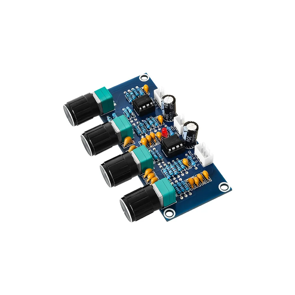 XH-A901 Digital Power Amp Board | Tone Control Treble/Bass Adjustment & Preamplifier Panel