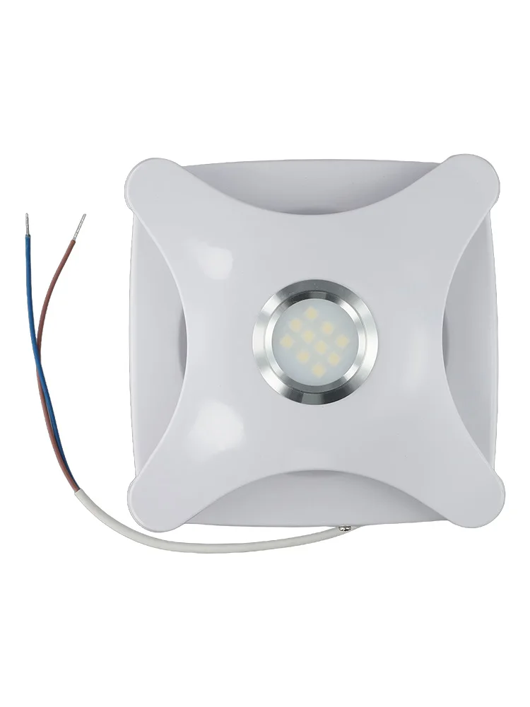 For Humidity Reduction 4 Inches 15W Ceiling Fan Energy Efficient Ventilation System Exhaust Fan Quiet Ventilation