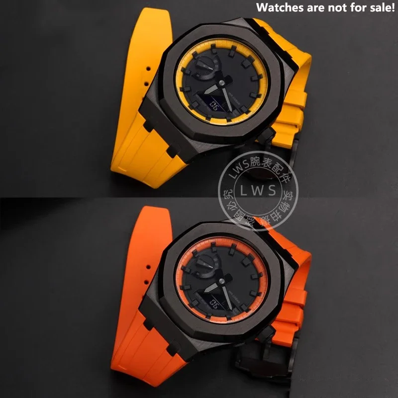 ga2100 ga2110 لتقوم بها بنفسك ساعة مقياس حلقة مؤشر ل كاسيو GA-2100 GA-2110 2IN1 ساعة علامة الطلب حلقة تجديد تعديل تعديل الرجال ساعة