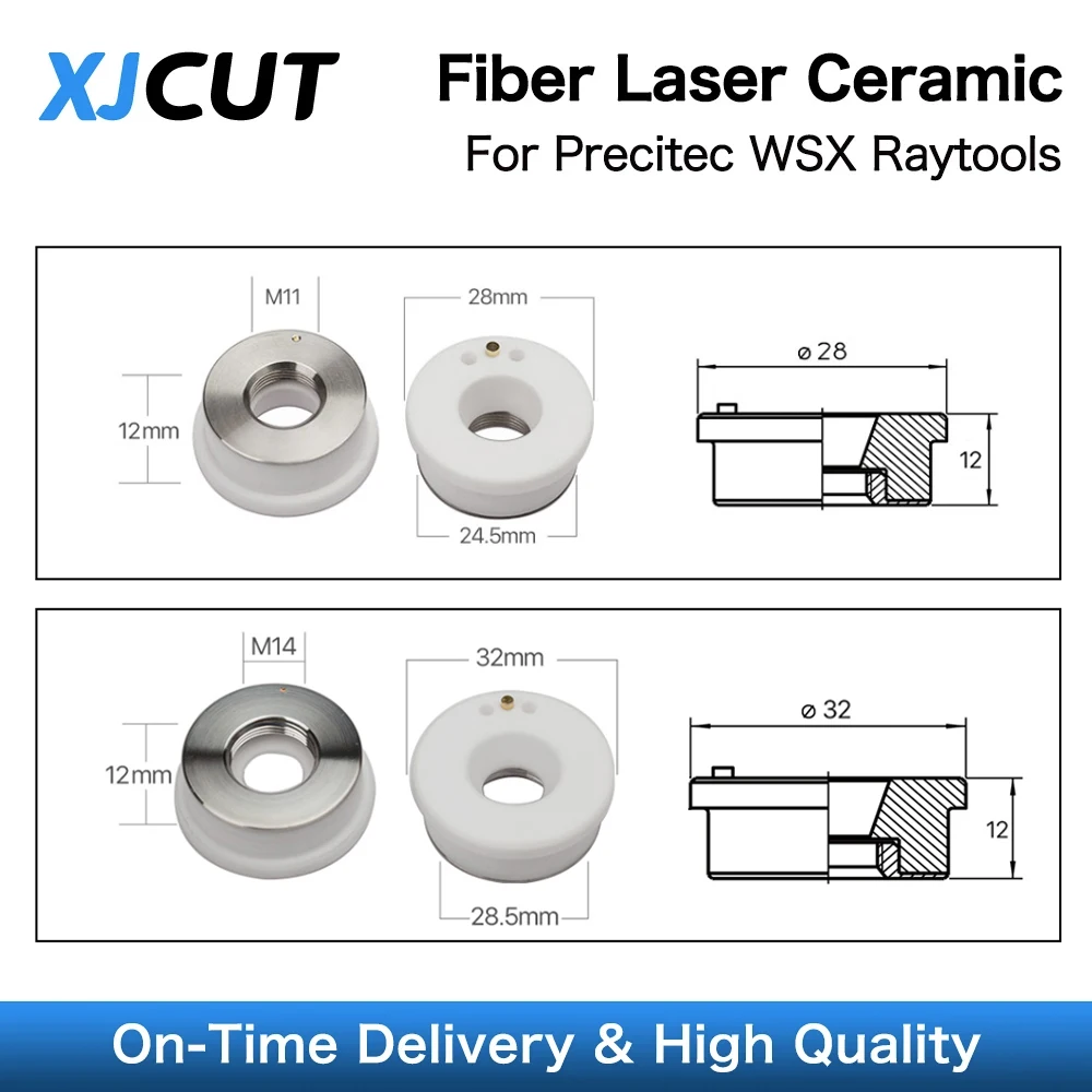 Cabezal de corte láser de fibra, herramienta de cerámica de 28/32mm, OEM Precitec/WSX/Raytools, KT B2 CON soporte de boquilla de P0571-1051-00001