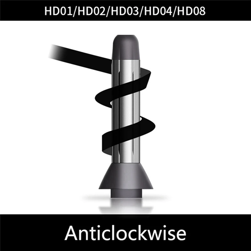 다이슨 초음속 헤어 드라이어용 헤어 컬러, HD01 HD02 HD03 HD04 HD08 + 다양한 헤어 타입용 확산 깍지 액세서리