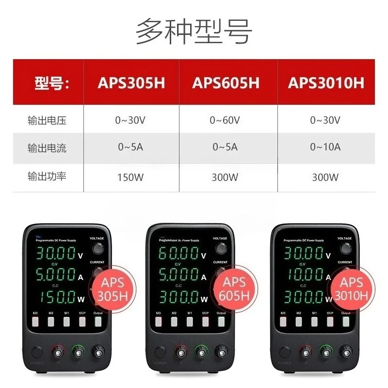 

Fixed test adjustable DC regulated power supply 30V60V5A10A notebook mobile phone maintenance burning power supply