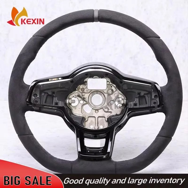 

Black Stitching And Alcantara Material Design Steering Wheel sSuitable For Golf 7 Original High-Quality Steering Wheel GTI