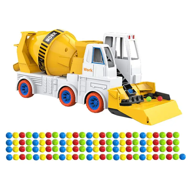 

Construction Car Toys Hand Push Car Toys Early Educational Toys Sweep Beads Inertia Vehicle Fine Motor Skill Toys For Boys And