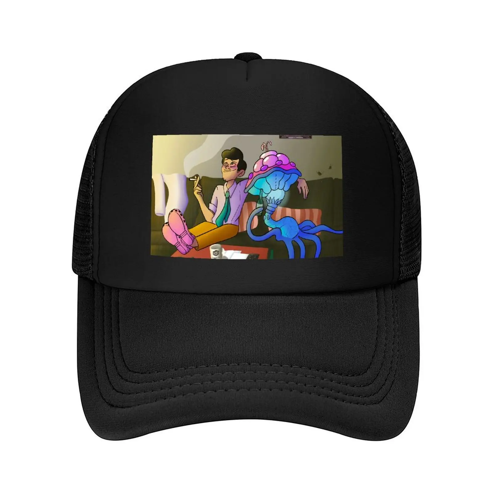 

Myc and Andre Inside Job Netflix Baseball Cap Horse Hat Sunhat |-F-| For Women Men's
